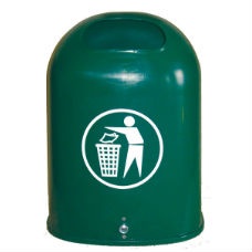Papperskorg | Papperskorg Otto i grön plast 42L 