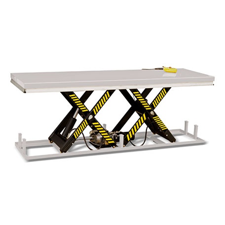 Elektriskt lyftbord | Stationärt Lyftbord, Höjdsax, 2000 kg, 820 x 2500 mm