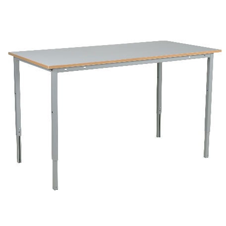 Arbetsbord | Justerbart arbetsbord med laminatskiva 1600mm - kapacitet 150 kg