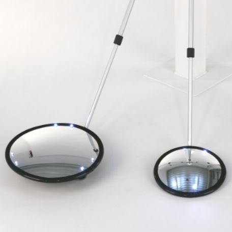 Inspektionsspegel | Inspektionsspegel oval, diameter 25-35 cm
