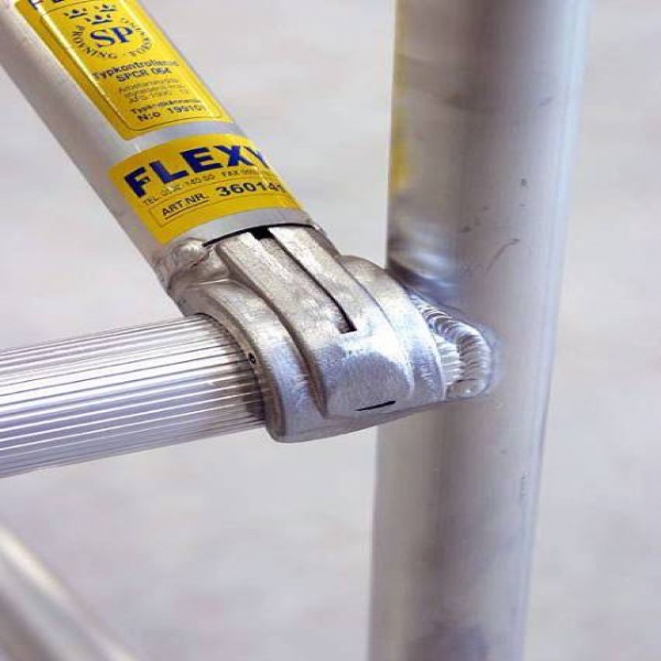 Stegar | Flexy Rullställning Enkel plattformsbredd 0,7 x 3,0m - 1,3 -12,5m