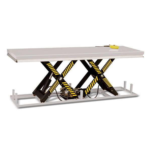 Elektriskt lyftbord | Stationärt Lyftbord, Höjdsax, 2000 kg, 820 x 2500 mm