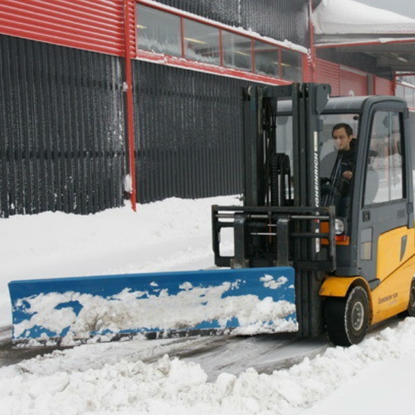 Snöplog | Ställbar snöplog till truck 2000mm med gummilist