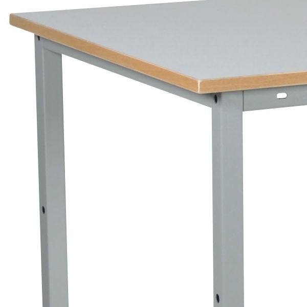 Arbetsbord | Justerbart arbetsbord med laminatskiva 2000mm - kapacitet 150 kg