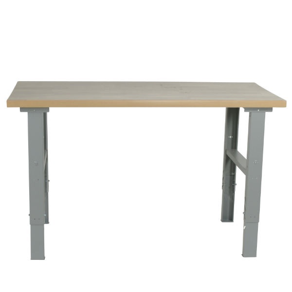 Arbetsbord | Justerbart arbetsbord med ekskiva 1600-2000 mm - kapacitet 500 kg